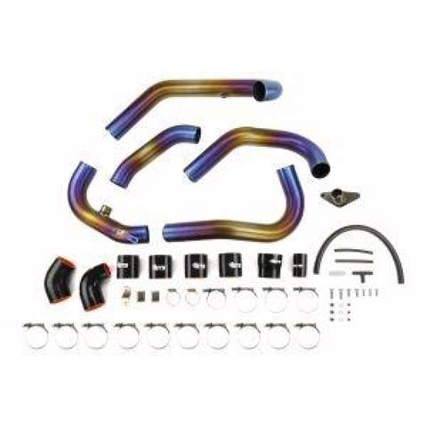 Extreme Turbo Systems 08-14 Subaru Sti Intercooler Piping - Titanium - Spot Anodize