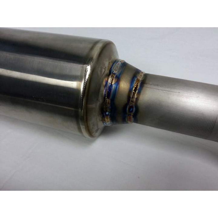 Extreme Turbo Systems 08-16 Mitsubishi Evo X Titanium Single Exit Exhaust System