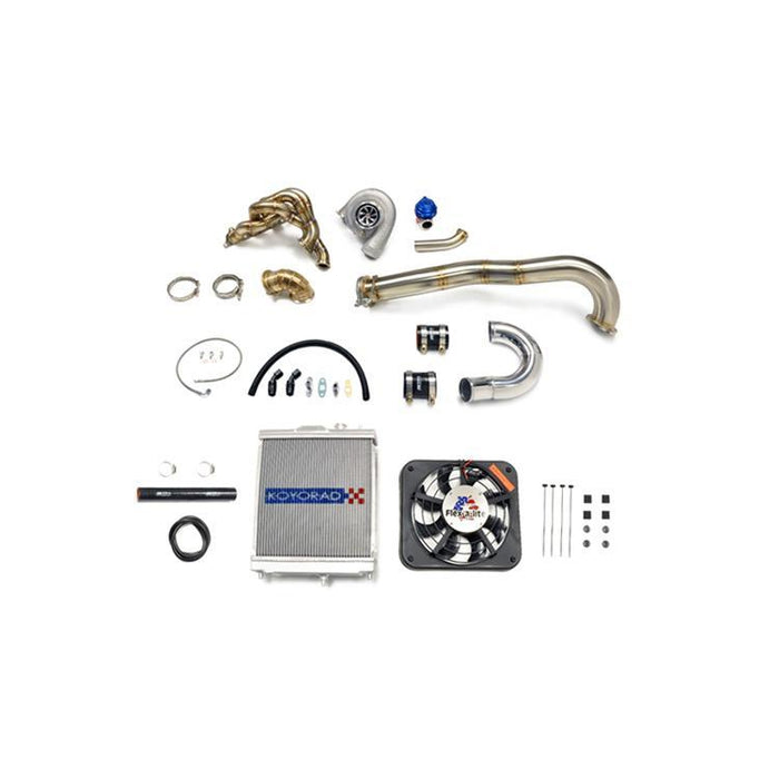 STM Tuned Evo 7/8/9 Forward-Facing 6870 V-Band Turbo Kit