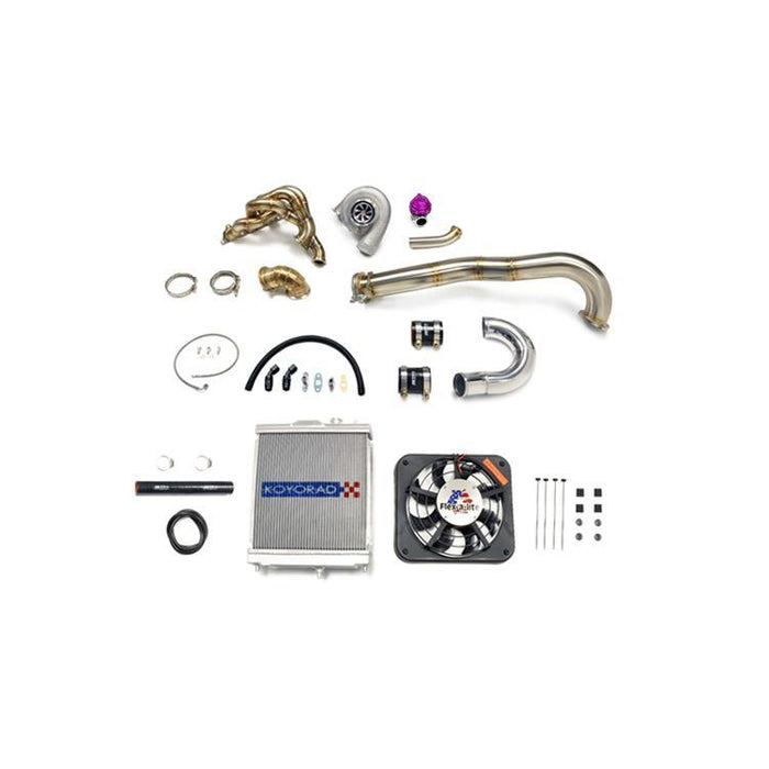STM Tuned Evo 7/8/9 Forward-Facing 6870 V-Band Turbo Kit