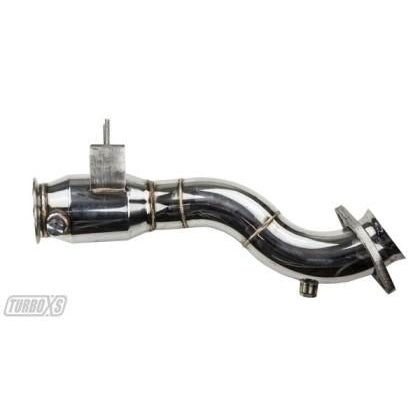 Turbo XS 2015+ Ford Mustang Ecoboost Downpipe w/ High Flow Catalytic Converter