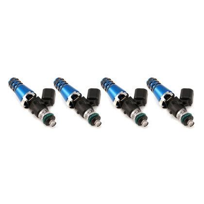 Injector Dynamics 1340cc Injectors - 60mm Length - 11mm Blue Top - 14mm Lower O-Ring (Set of 4) Honda/Acura Prelude 92-96
