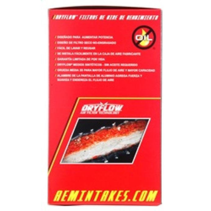 AEM 2.75 inch ID x 6 inch Base OD x 8 inch H DryFlow Conical Air Filter
