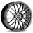 Enkei EKM3 17x7 5x114.3 38mm Offset 72.6 Bore Diameter Hyper Silver Wheel