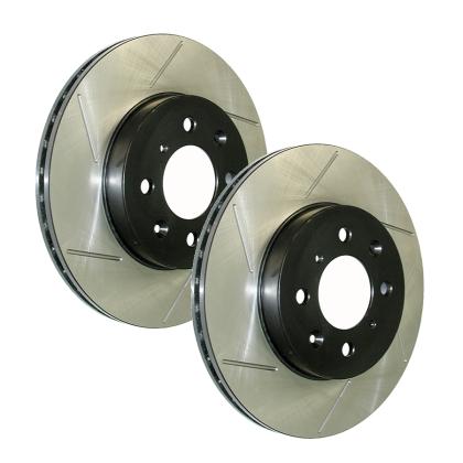 StopTech Power Slot Front Rotors - S2000-Brake Rotors-Speed Science