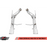 AWE Tuning S197 Mustang GT Axle-back Exhaust - Track Edition (Chrome Silver Tips)