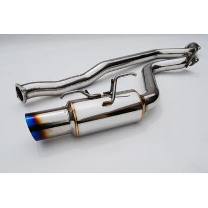 Invidia 08+ WRX Hatch / 08 STi 76mm RACING Titanium Tip Cat-back Exhaust