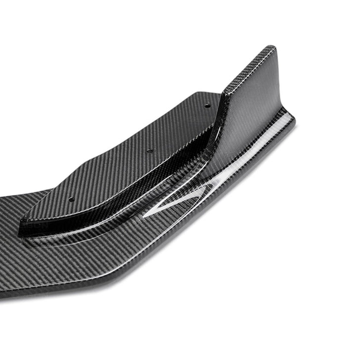 Seibon Carbon Fiber Splitter For 2016-2020 Honda Civic Sedan TT-Style Front Bumper