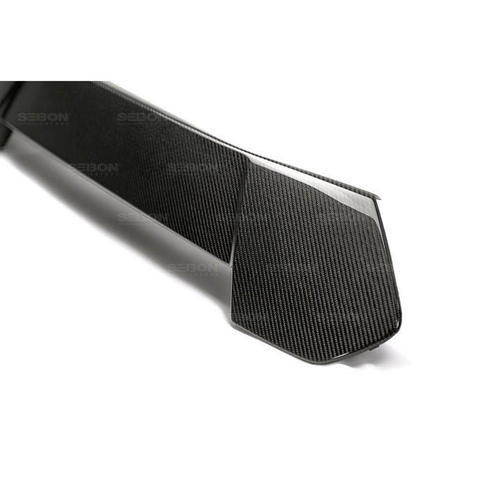 Seibon Carbon Fiber Front Bumper Garnish For 2016-2018 Ford Focus RS