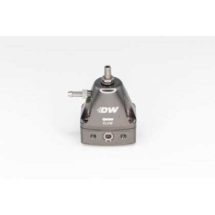DeatschWerks DWR1000iL In-Line Adjustable Fuel Pressure Regulator - Titanium
