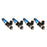 Injector Dynamics 1700cc Injectors - 60mm Length - 11mm Blue Top - Denso Lower Cushion (Set of 4) Toyota MR-2 N/A (90-96) 5SFE