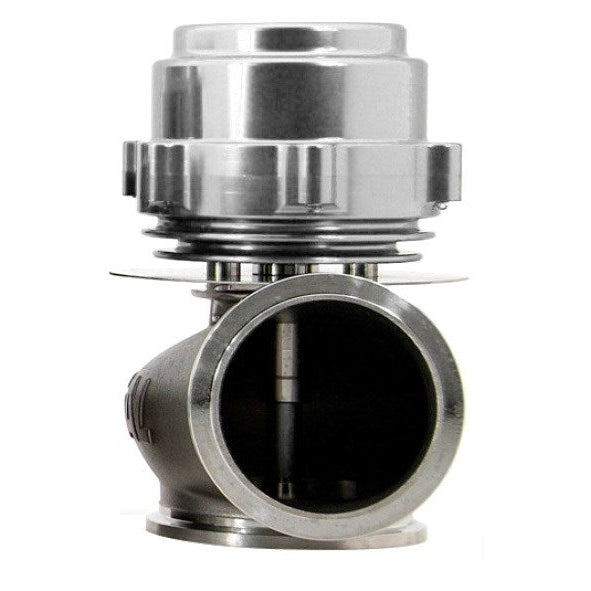 TiALSport V60 Wastegate 60mm .299 Bar (4.34 PSI) w/V-Band Clamps - Silver