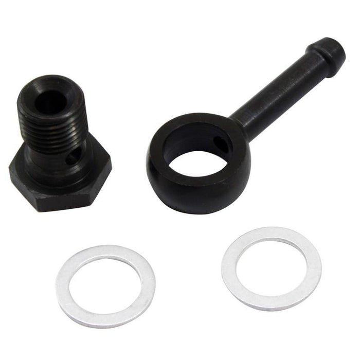 AEM Adjustable Fuel Pressure Regulator 90 degree Fitting Kit