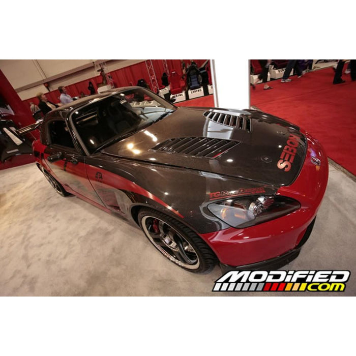 Seibon Carbon Fiber Fenders For 2000-2010 Honda S2000 (10mm Wider) (Pair)