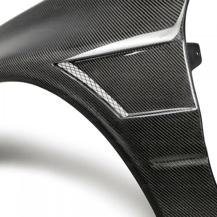 Seibon Carbon Fiber Wide Fenders For 2003-2006 Mitsubishi Lancer Evo