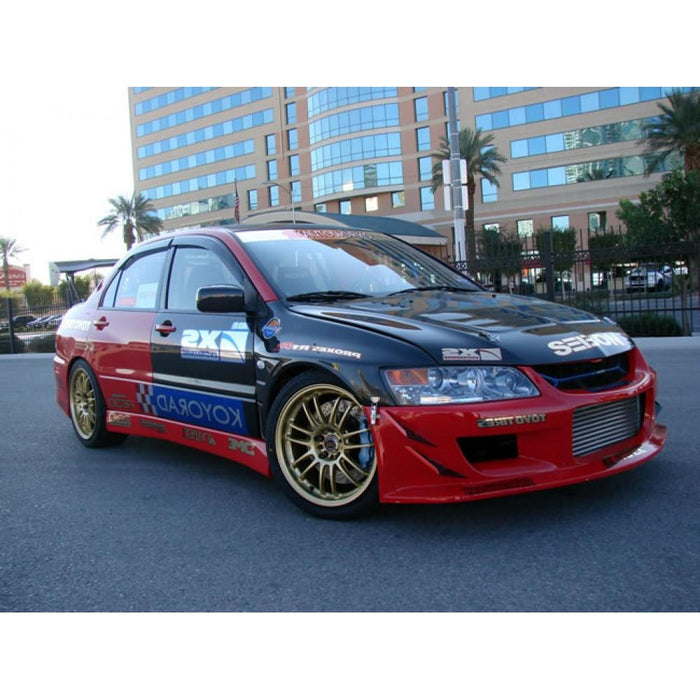 Seibon Carbon Fiber Wide Fenders For 2003-2006 Mitsubishi Lancer Evo
