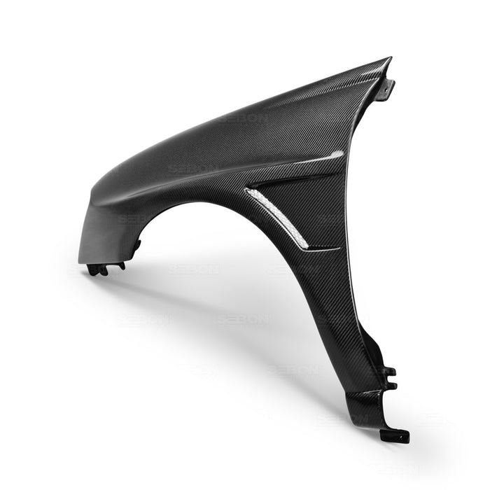 Seibon Carbon Fiber Wide Fenders For 2004-2005 Subaru Impreza / WRX / STI Sedan