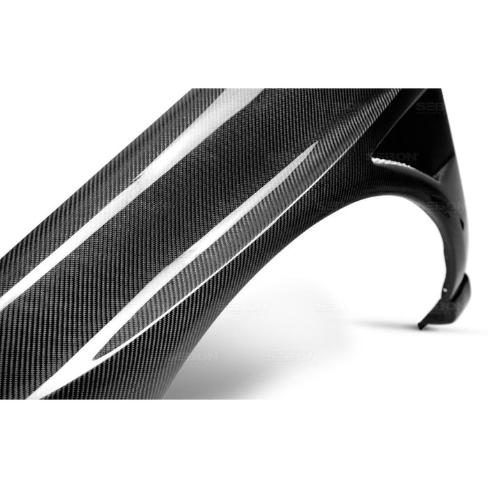 Seibon Carbon Fiber Wide Fenders For 2004-2005 Subaru Impreza / WRX / STI Sedan