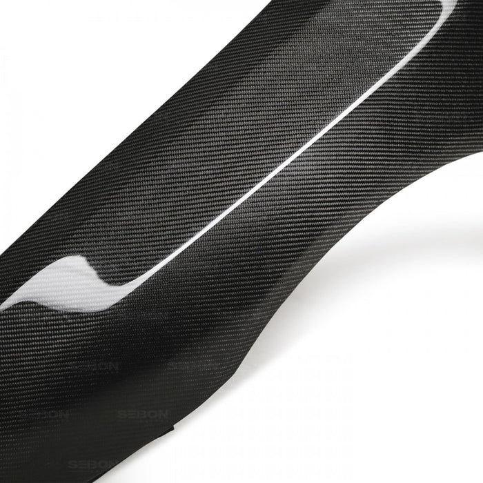 Seibon Carbon Fiber Wide Fenders For 2008-2015 Mitsubishi Lancer Evo X