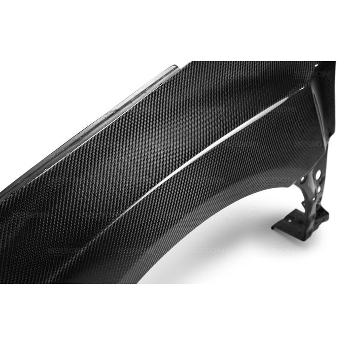 Seibon Carbon Fiber Fenders For 2008-2014 Subaru STI / 2011-2014 WRX