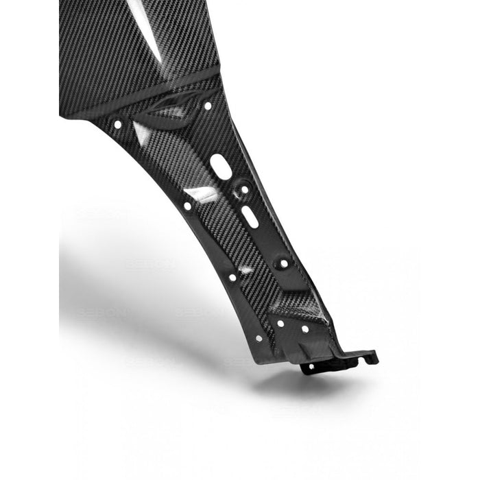 Seibon Carbon Fiber Fenders For 2008-2014 Subaru STI / 2011-2014 WRX