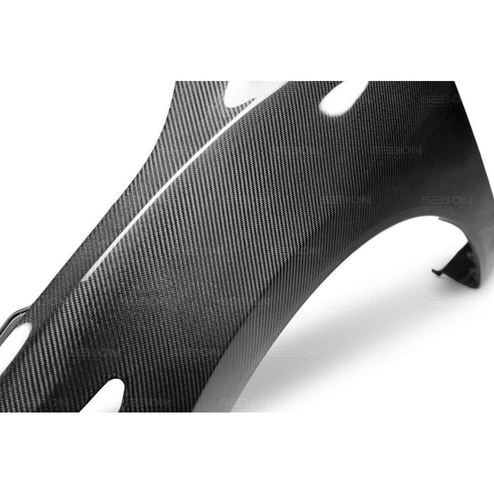 Seibon Carbon Fiber Fenders For 2014-2015 Honda Civic Coupe