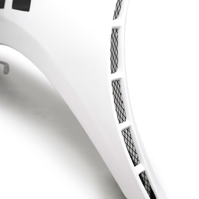 Seibon TT-Style Fiberglass Fender For 2016-2020 Honda Civic Sedan*