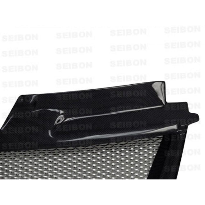 Seibon TD-Style Carbon Fiber Front Grille For 2006-2009 Volkswagen Golf GTI (Emblem Shaved)