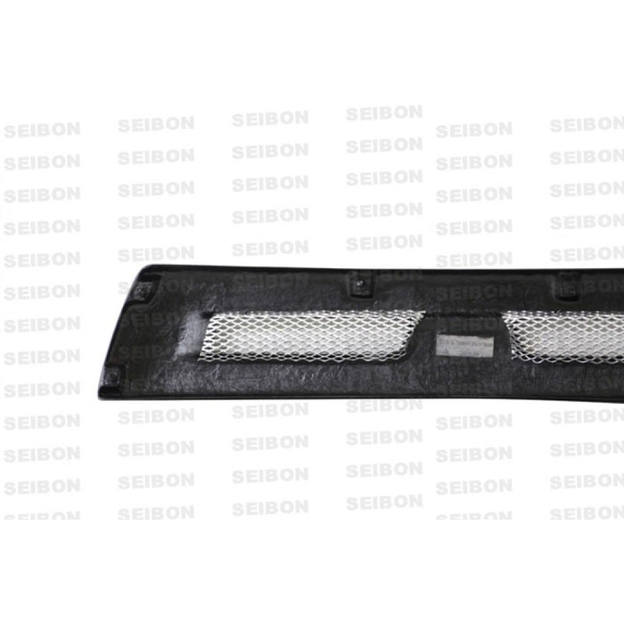 Seibon S-Style Carbon Fiber Front Grille For 2008-2015 Mitsubishi Lancer Evo X