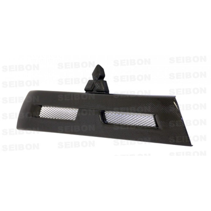 Seibon Carbon Fiber Front Grille For 2008-2015 Mitsubishi Lancer Evo X