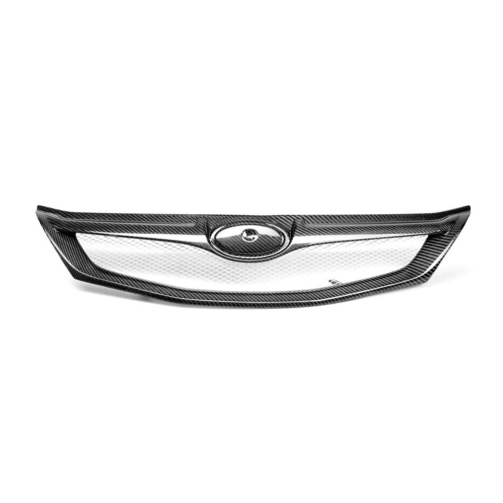 Seibon STI-Style Carbon Fiber Front Grille For 2008-2010 Subaru WRX / STI