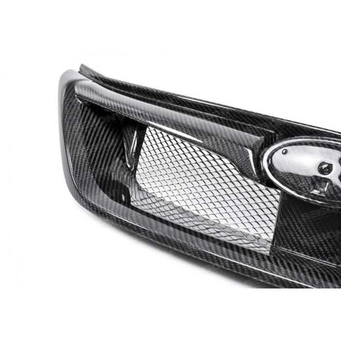 Seibon STI-Style Carbon Fiber Front Grille For 2011-2014 Subaru WRX / STI