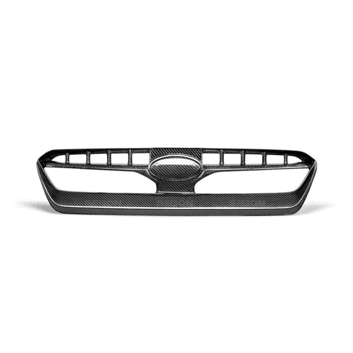 Seibon OEM-Style Carbon Fiber Front Grille For 2015-2017 Subaru WRX / STI