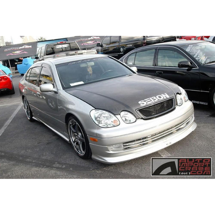 Seibon TT-Style Carbon Fiber Front Grille For 1998-2004 Lexus GS Series