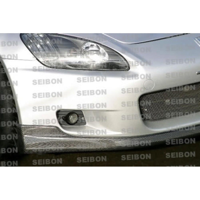 Seibon OEM-Style Carbon Fiber Front Lip For 2000-2003 Honda S2000