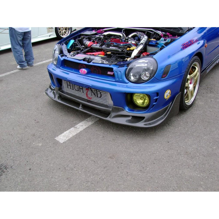 Seibon CW-Style Carbon Fiber Front Lip For 2002-2003 Subaru Impreza / Wrx