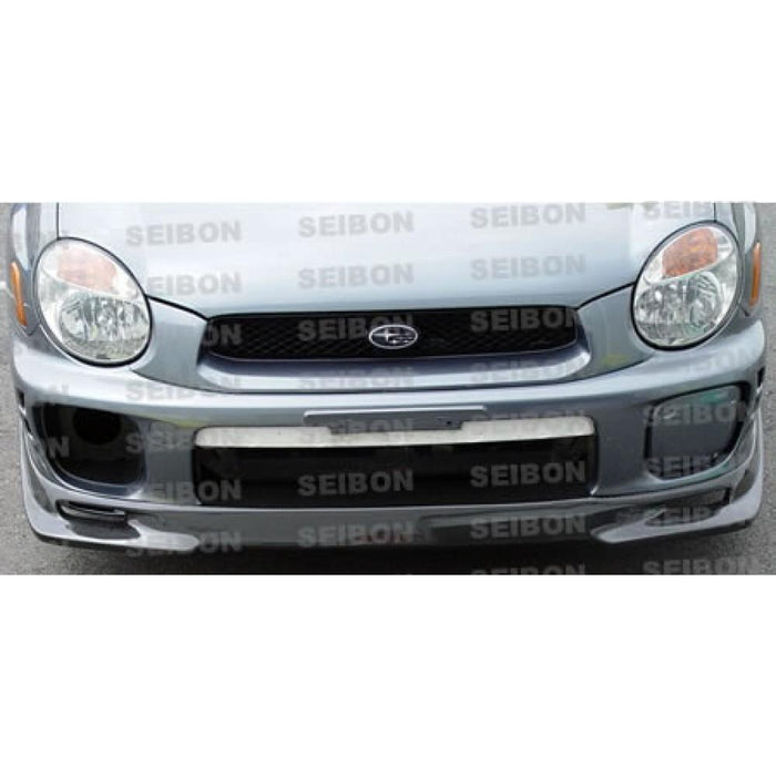 Seibon GD-Style Carbon Fiber Front Lip For 2002-2003 Subaru Impreza / Wrx