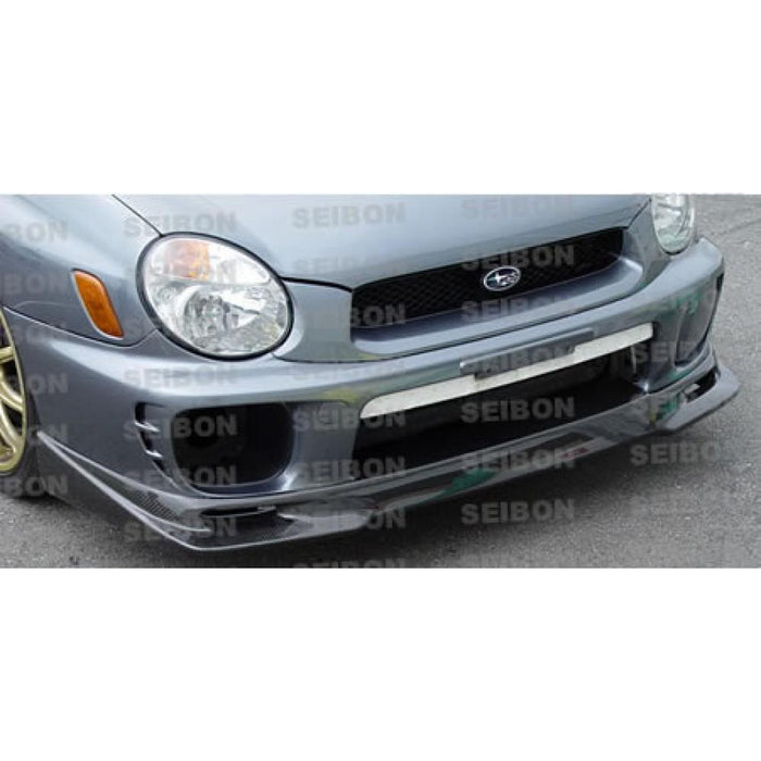 Seibon GD-Style Carbon Fiber Front Lip For 2002-2003 Subaru Impreza / Wrx
