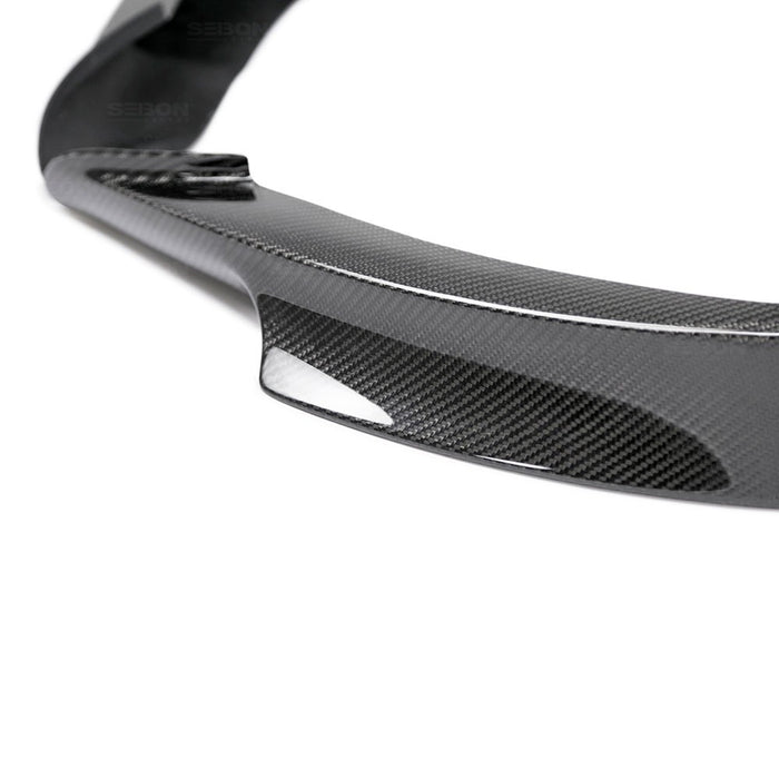 Seibon TA-Style Carbon Fiber Front Lip For 2009-2011 BMW E90 3 Series M Sport Sedan