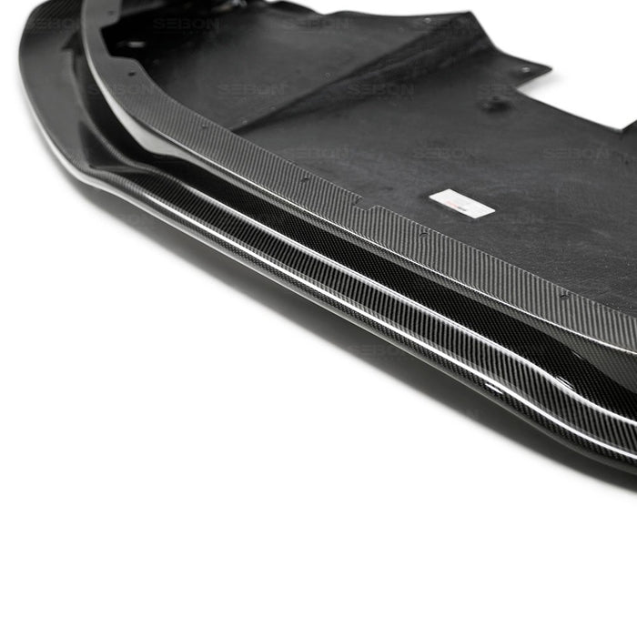 Seibon SS-Style Carbon Fiber Front Lip For 2009-2011 Nissan GT-R