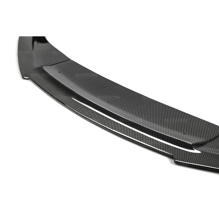 Seibon TR-Style Carbon Fiber Front Lip For 2016-2018 Honda Civic Sedan / Coupe