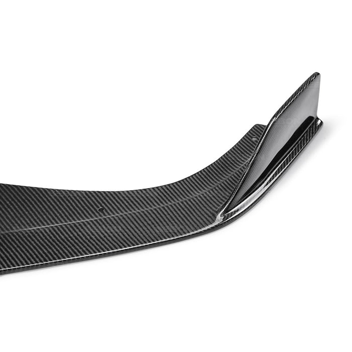 Seibon TR-Style Carbon Fiber Front Lip For 2016-2018 Honda Civic Sedan / Coupe