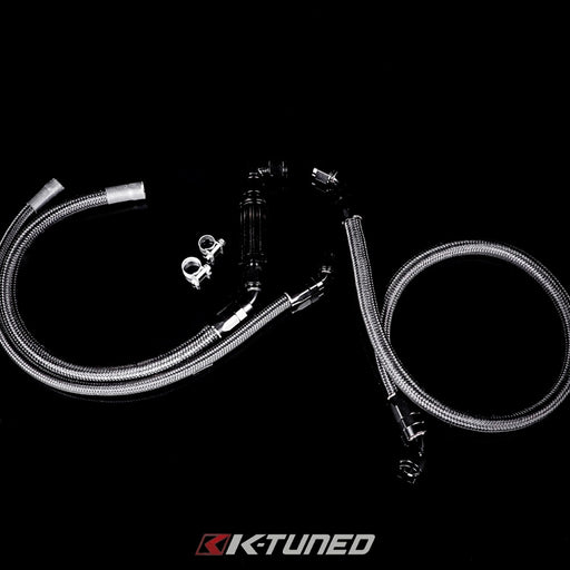K-Tuned Center Feed Fuel Line Kit (Inline Fuel Filter)