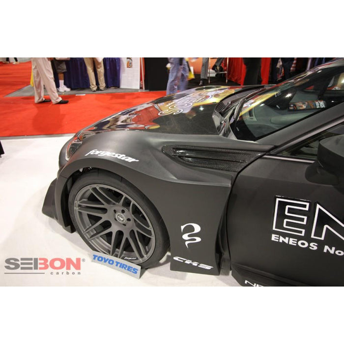Seibon BR-Style Carbon Fiber Fender Ducts For 2013-2020 Scion Fr-S / Toyota 86 / Subaru Brz
