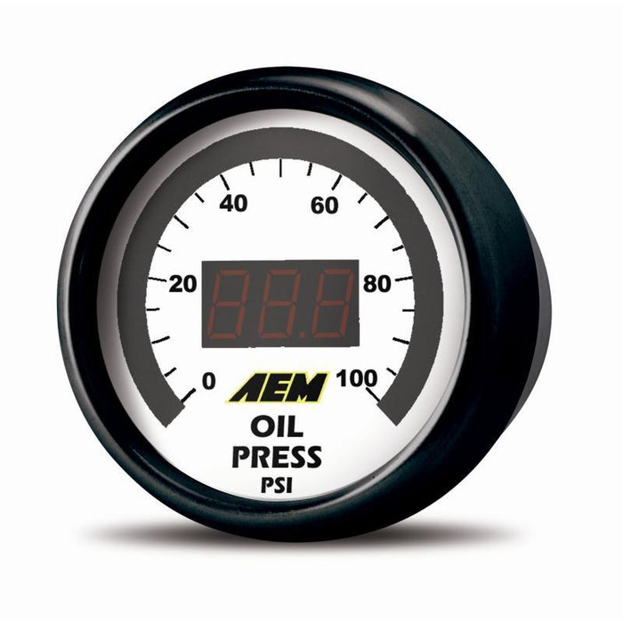 AEM 52mm Boost Digital Gauge -30-50psi