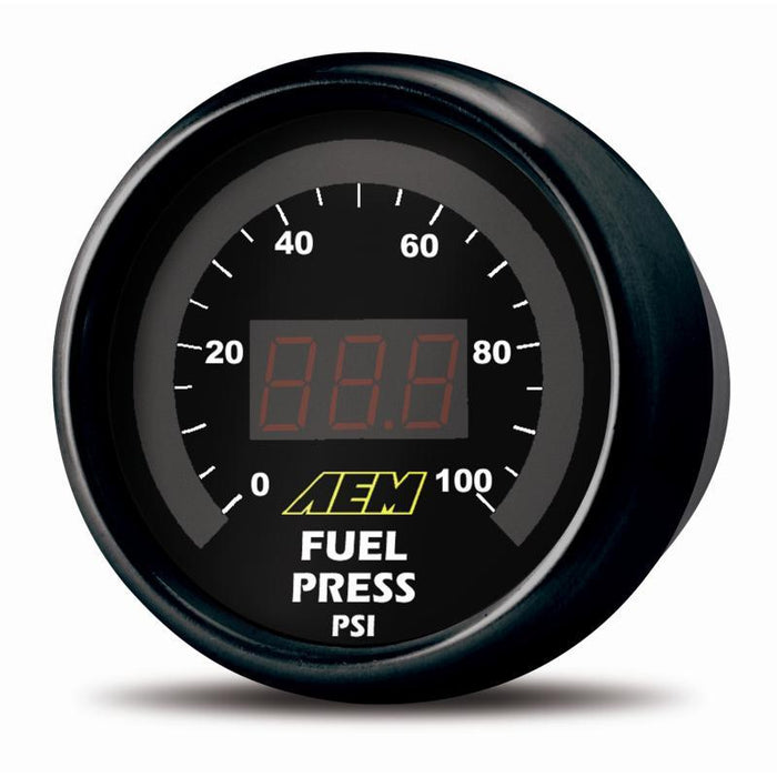 AEM 52mm Pressure (Oil or Fuel) Digital Gauge