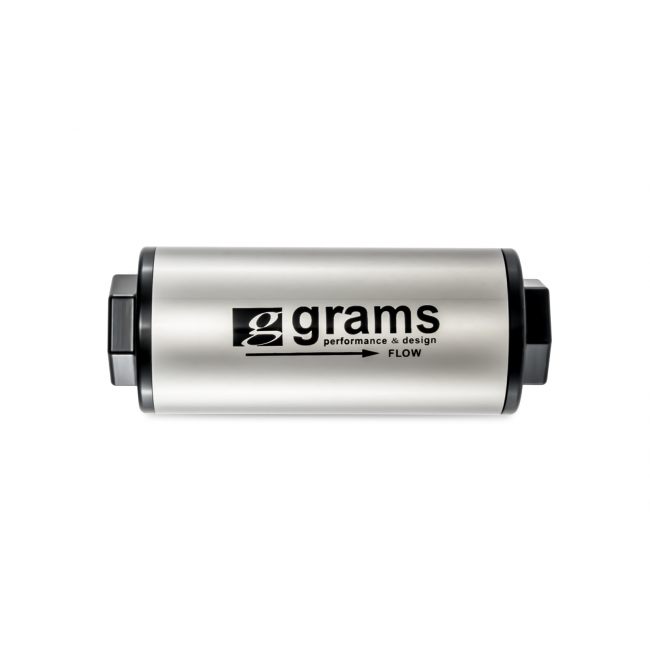 Grams Performance Fuel Filter - 20 Micron w/ -8 AN-Fuel Filters-Speed Science