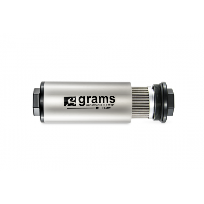 Grams Performance Fuel Filter - 20 Micron w/ -8 AN-Fuel Filters-Speed Science