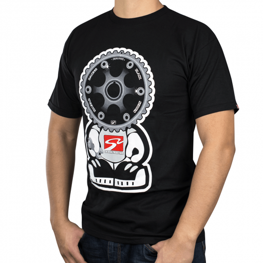 Skunk2 Black Series Gear Headz T-Shirt (Black, X-Large)