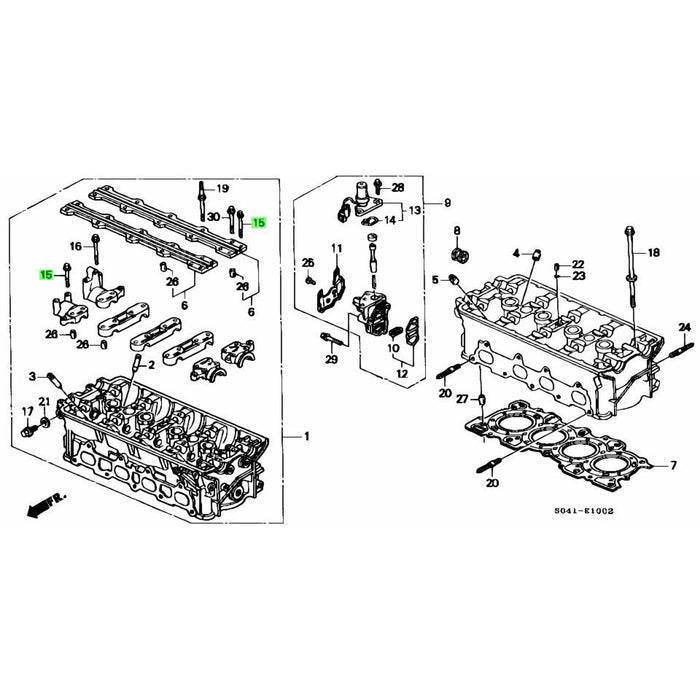 Honda Genuine Flanged Bolt